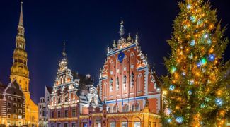 Riga, mercadillos de Navidad