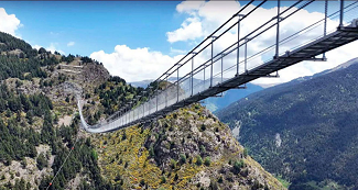 ANDORRA, PONT TIBETÀ, MIRADOR DEL QUER I JARDINS JUBERRIS