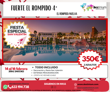 OFERTA SAN VALENTÍN " Fuerte el Rompido 4*"