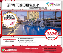 OFERTA SAN VALENTÍN "Hotel Estival Torrequebrada 4*"