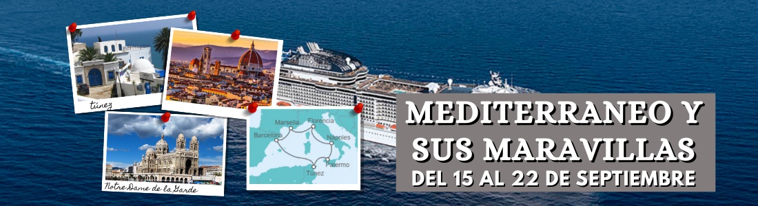 CRUCERO POR EL MEDITERRANEO