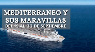 CRUCERO POR EL MEDITERRANEO