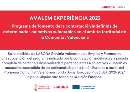 Avalem experiència 2022